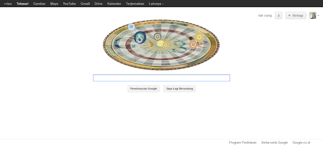 Google Doodle hari ini Rayakan Ulang Tahun Copernicus