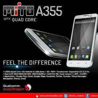 Mito A355 Quadcore Android Murah
