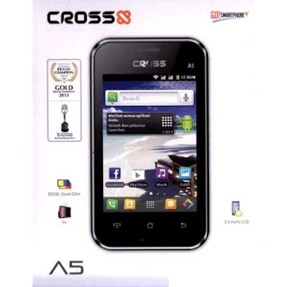 Cross A5,Hp Android 500 ribuan Dual SIM dan TV analog