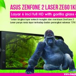 Asus Zenfone 2 laser ZE601KL multimedia mantap