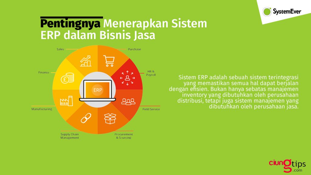 sistem erp bisnis jasa