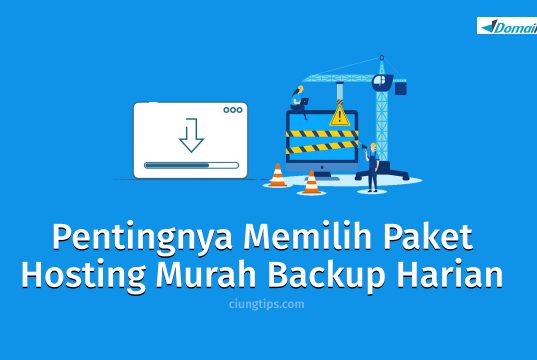 paket hosting murah backup harian