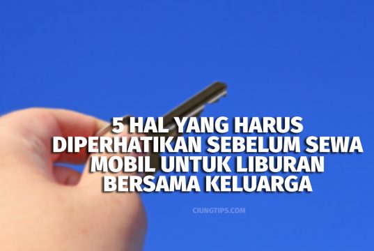 sewa mobil liburan keluarga