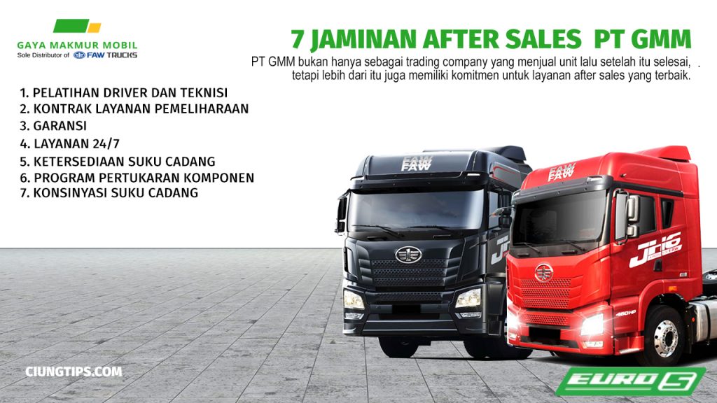 after sales faw truk