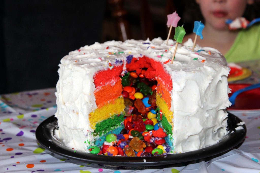 Resep Rainbow Cake 