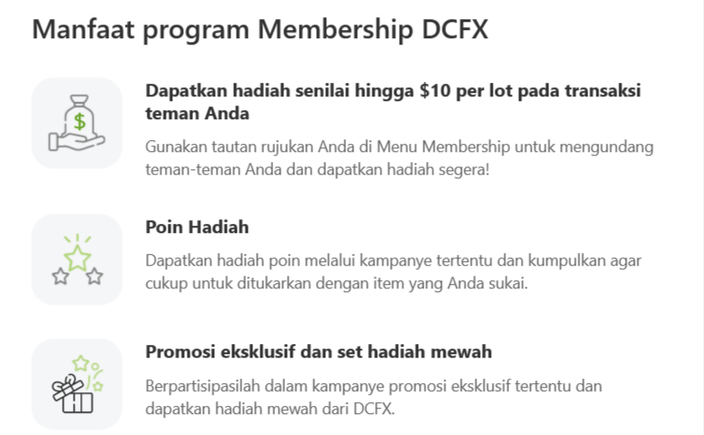 DCFX Membership Program