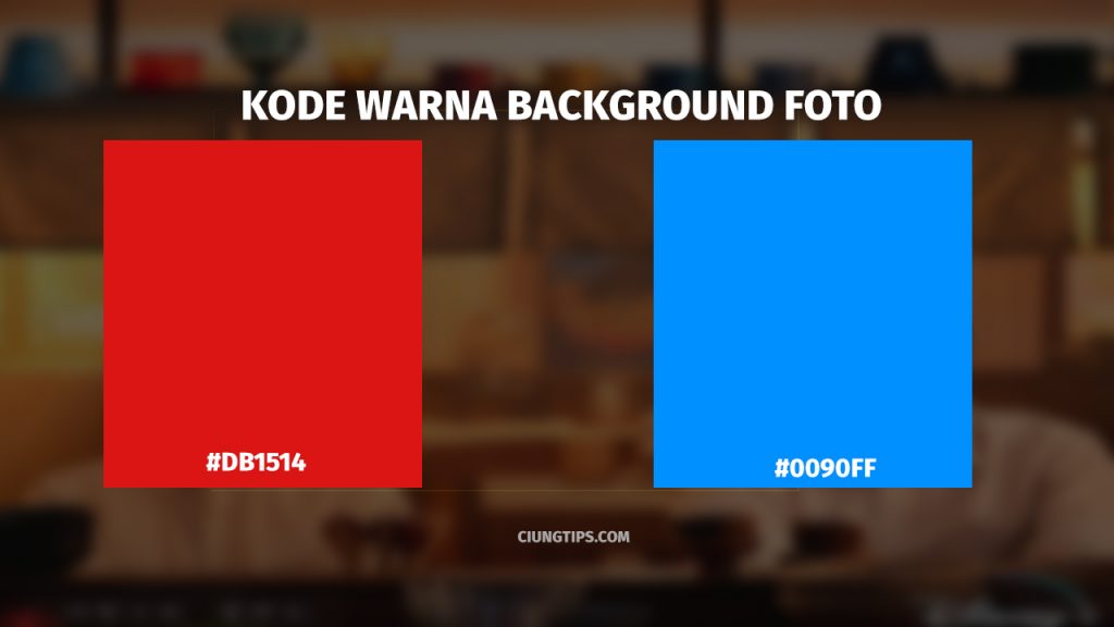 Kode warna background foto