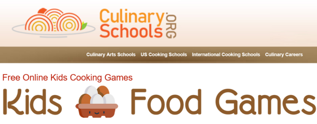 Online Culinary Games for Children