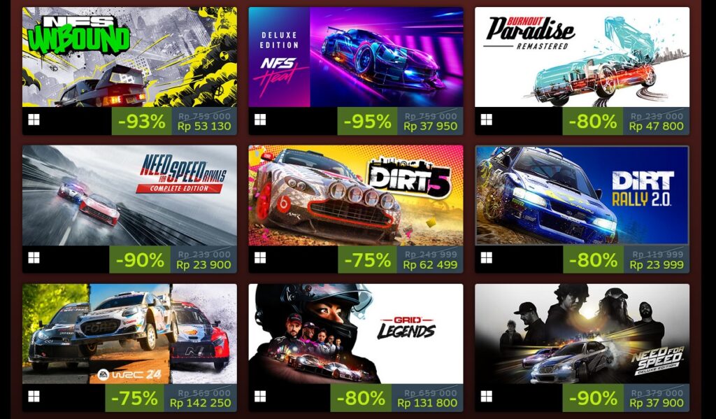 NFS the Autumn Sale