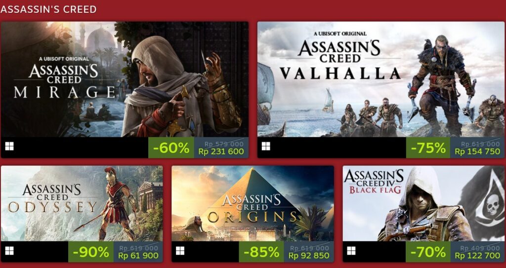 Ubisoft Autumn Sale!