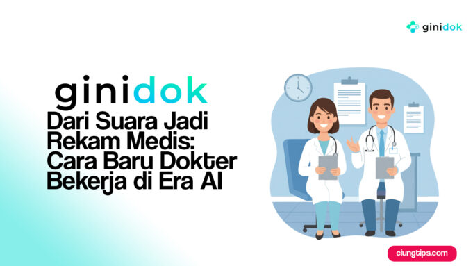 Ai transkrip suara jadi rekam medis