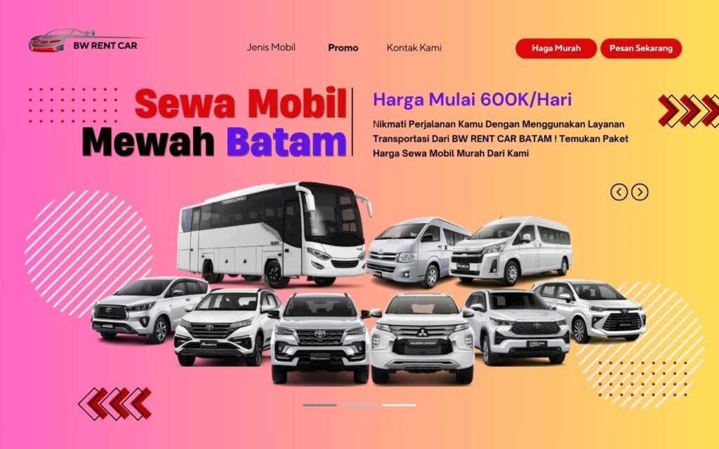  Rental Mobil Batam 
