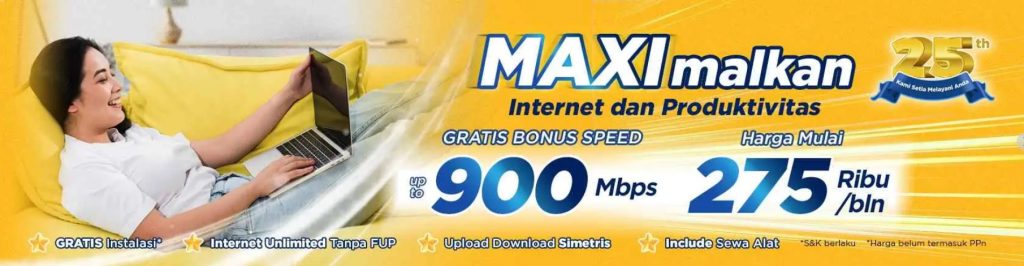  WiFi Megavision yang cepat dan stabil 